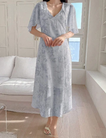 Rochie medie SHEIN, albastru