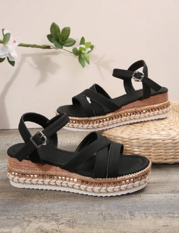 Sandale SHEIN, negru