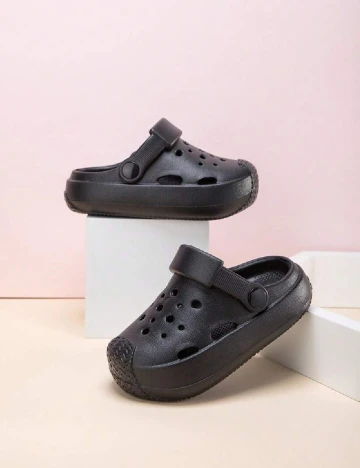 Slapi Shein Kids, negru