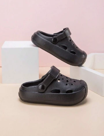 Slapi Shein Kids, negru