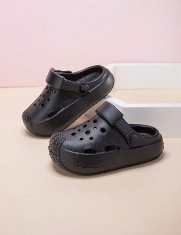 Slapi Shein Kids, negru