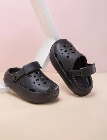 Slapi Shein Kids, negru
