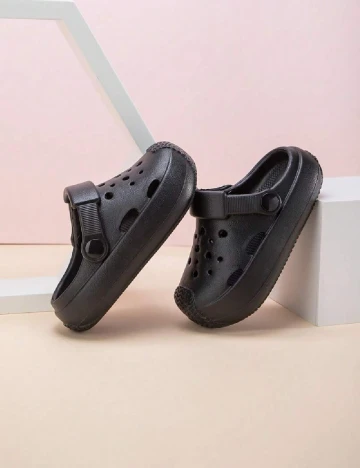 Slapi Shein Kids, negru