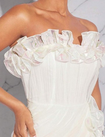 Rochie scurta SHEIN, alb