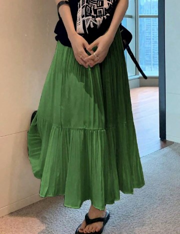 Fusta SHEIN, verde