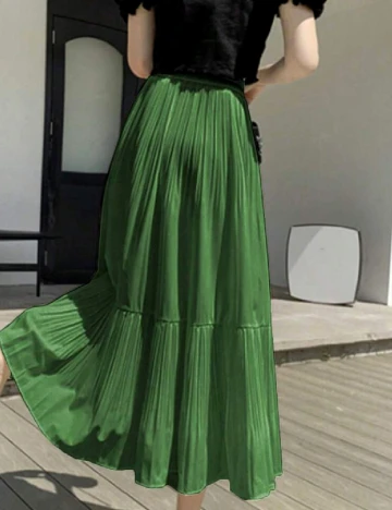 Fusta SHEIN, verde