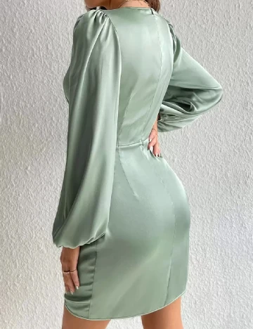 Rochie scurta SHEIN, verde