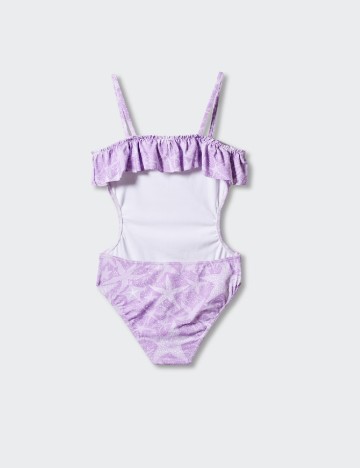 Costum de baie Mango Kids, mov