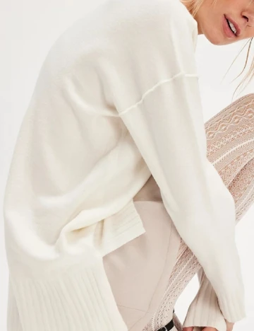 Pulover Free People, alb