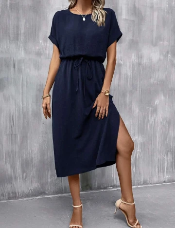 Rochie medie SHEIN, albastru