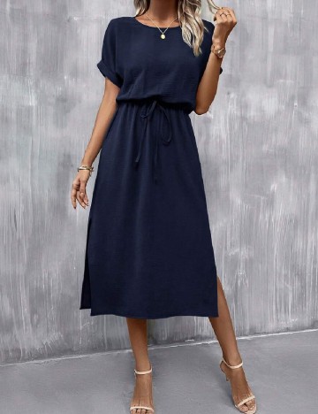 Rochie medie SHEIN, albastru