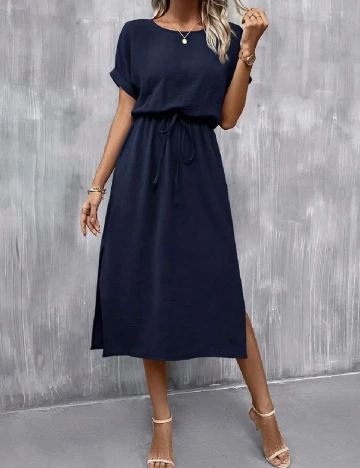 Rochie medie SHEIN, albastru