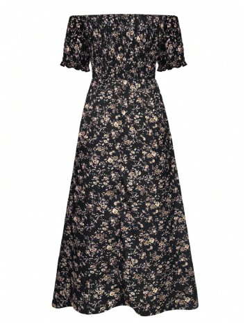 Rochie lunga SHEIN CURVE, negru