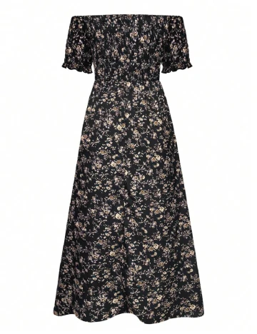 Rochie lunga SHEIN CURVE, negru