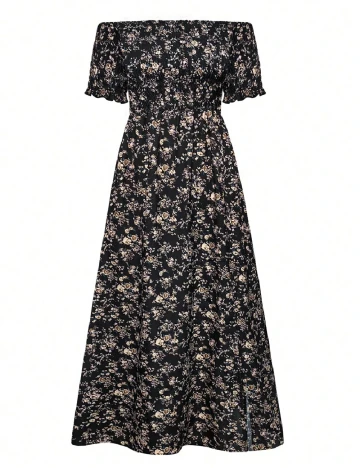 Rochie lunga SHEIN CURVE, negru