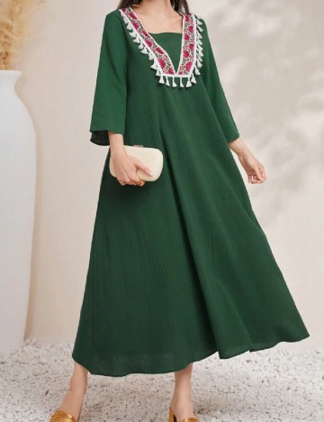 Rochie medie SHEIN, verde