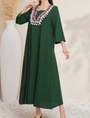 Rochie medie SHEIN, verde