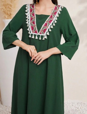 Rochie medie SHEIN, verde