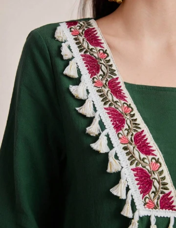 Rochie medie SHEIN, verde