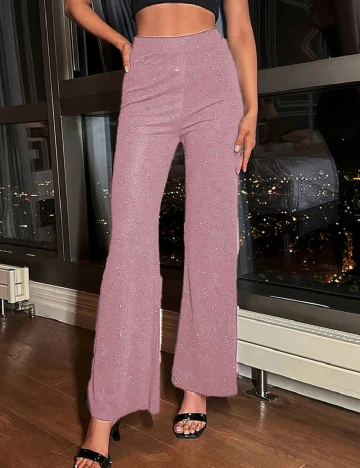 Pantaloni SHEIN, roz