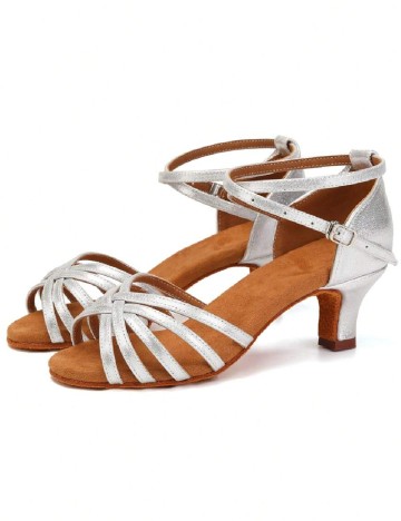Pantofi de dans SHEIN, argintiu