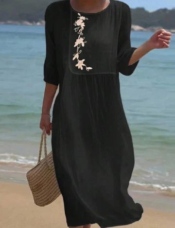 Rochie lunga SHEIN, negru