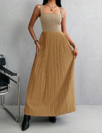 Rochie lunga SHEIN, maro