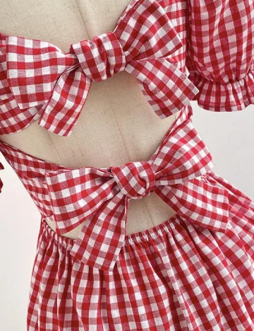 Rochie scurta SHEIN, rosu