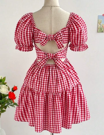 Rochie scurta SHEIN, rosu