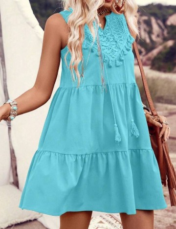 Rochie scurta SHEIN, albastru