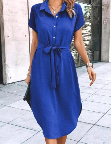 Rochie medie SHEIN, albastru Albastru
