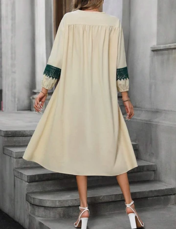 Rochie medie SHEIN, crem