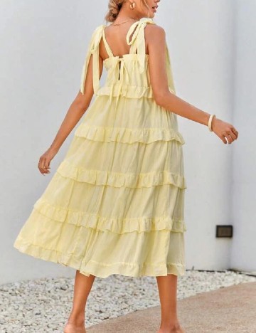 Rochie medie SHEIN, galben