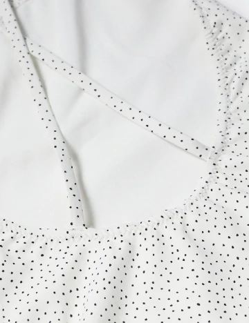 Costum de baie Mango Kids, alb Alb