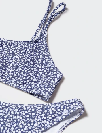 Costum de baie Mango Teen, bleumarin inchis Albastru