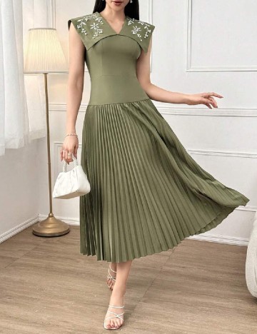 
						Rochie lunga SHEIN, verde