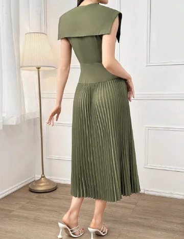 Rochie lunga SHEIN, verde