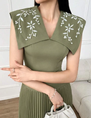 Rochie lunga SHEIN, verde