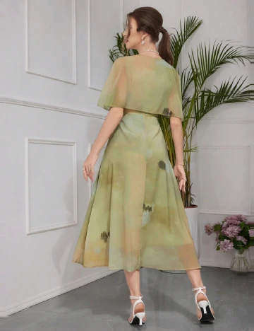 Rochie medie SHEIN, verde