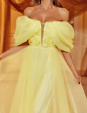 Rochie lunga SHEIN, galben