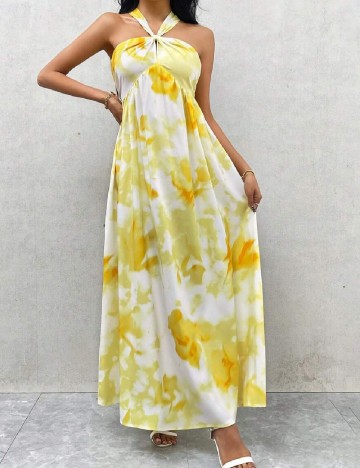 
						Rochie lunga SHEIN, galben
