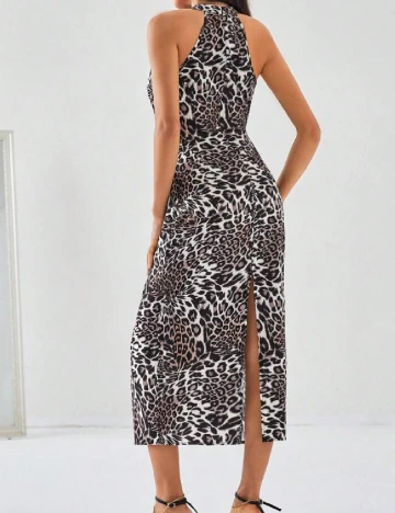 Rochie lunga SHEIN, animal print