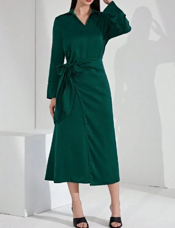 
						Rochie medie SHEIN, verde