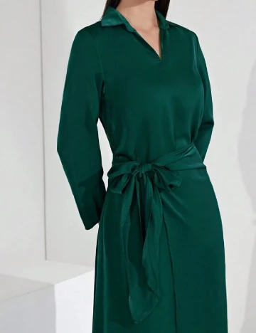 Rochie medie SHEIN, verde