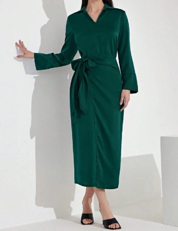 Rochie medie SHEIN, verde