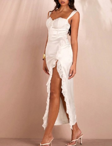 Rochie lunga SHEIN, alb