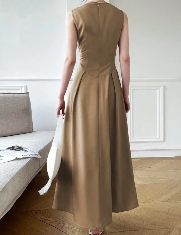 Rochie lunga SHEIN, maro