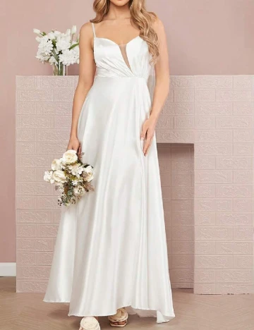 Rochie lunga SHEIN, alb