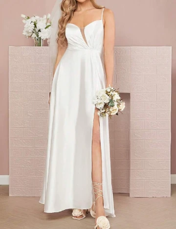 Rochie lunga SHEIN, alb