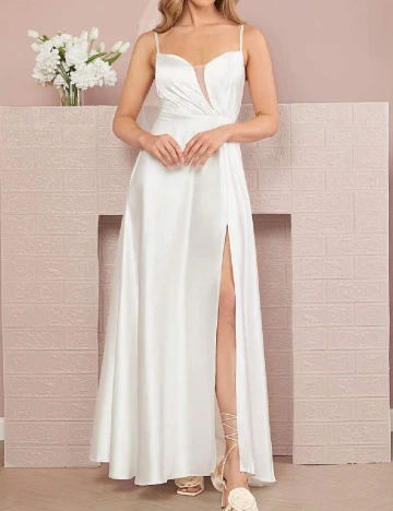 Rochie lunga SHEIN, alb